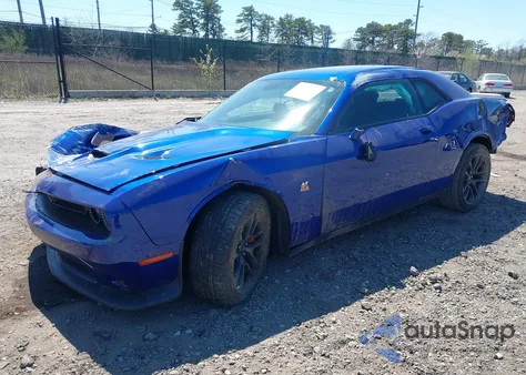 2022 Dodge Challenger R/T Scat Pack из США, поврежденный, VIN 2C3CDZFJ3NH229740